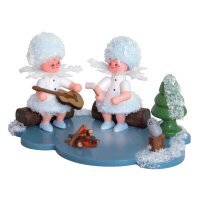 Kuhnert Schneeflöckchen am Lagerfeuer