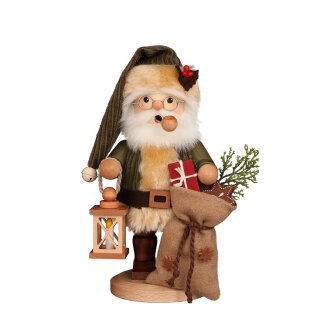 Christian Ulbricht Räuchermann Weihnachtsmann grün