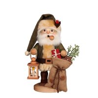 Christian Ulbricht Räuchermann Weihnachtsmann grün