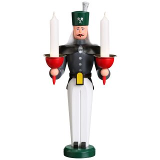 Miniaturfigur Bergmann bunt zum stellen 5cm NEU Holzfigur Weihnachtsfigur Holz 