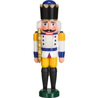 Nussknacker König weiß