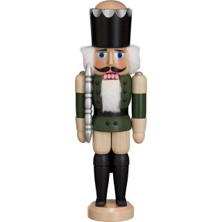 Nussknacker König grün