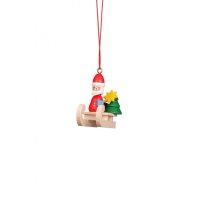 Christian Ulbricht Baumbehang Nikolaus auf Schlitten