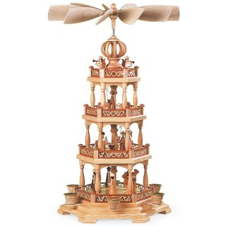 Müller Pyramide Heilige Geschichte mit Engel 3-stöckig