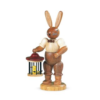 Müller Hase mit Vogelkäfig
