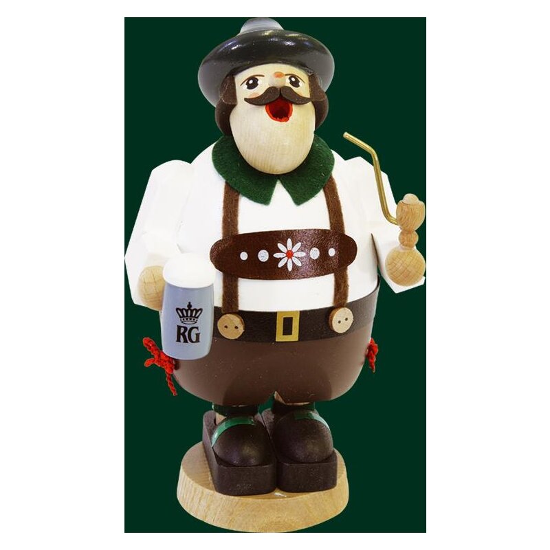 Räuchermann Richard Glässer Seiffen - Figurina Affumicatore Donna Infermiera, Altezza 17 Cm, Fatto A Mano