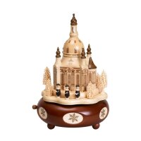 Zeidler Spieldose mit Dresdner Frauenkirche und S&auml;ngern